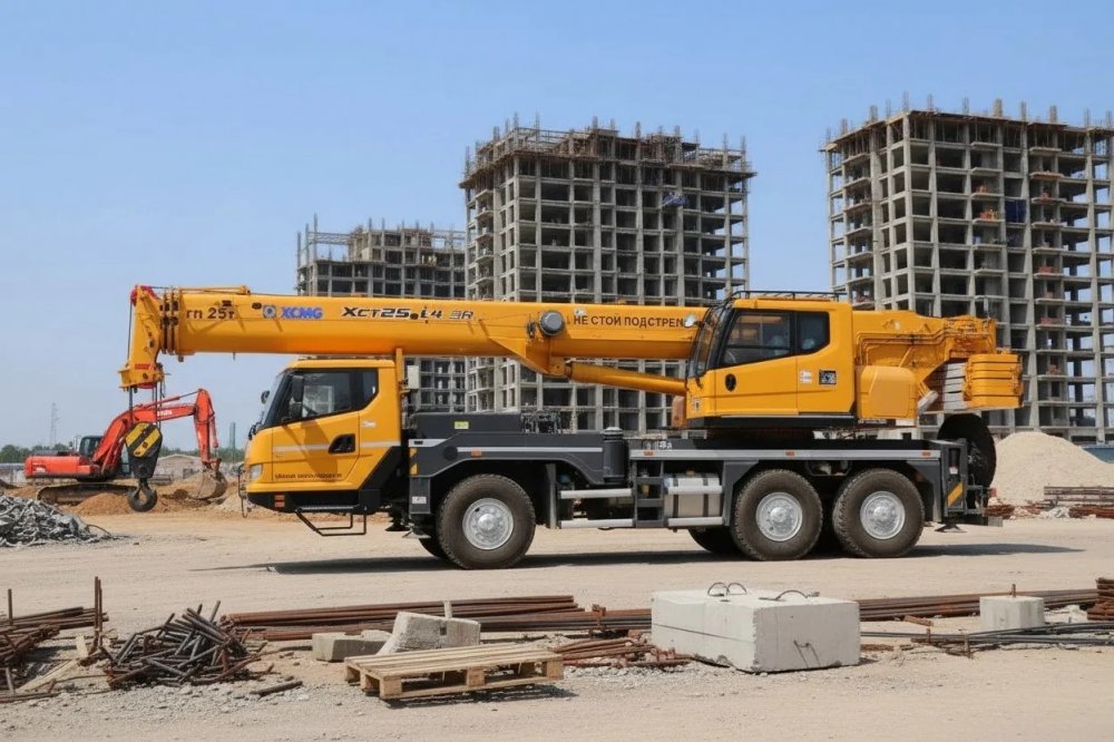 Автокран 25 тонн XCMG XCT25L4SR
