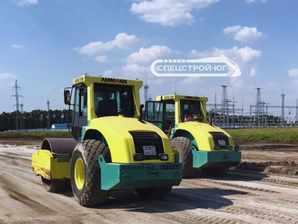 Грунтовый вибрационный каток AMMANN ASC 150D